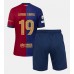 Maillot de foot Barcelona Lamine Yamal #19 Domicile vêtements enfant 2024-25 Manches Courtes (+ pantalon court)